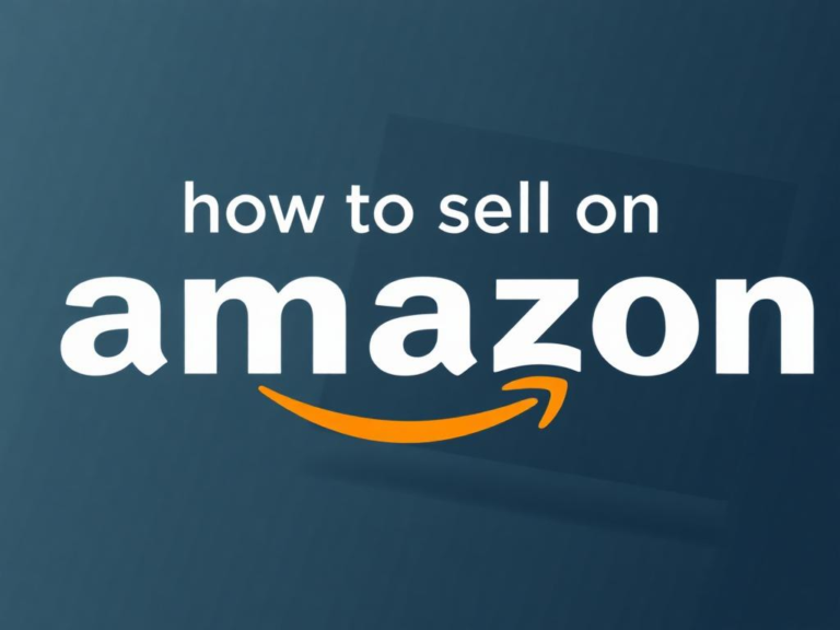 how to sell on amazon